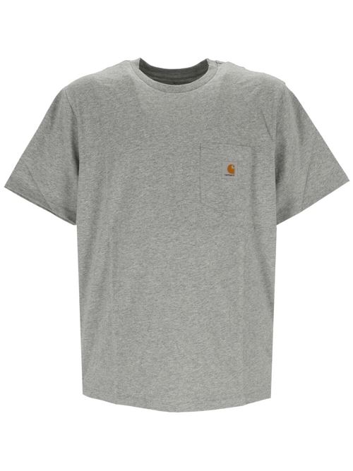 S/S Pocket T-Shirt Carhartt WIP | I030434V6XXGREY HEATHER